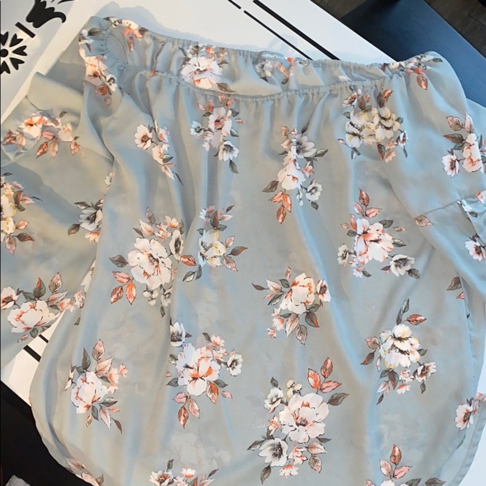 Off the shoulder top